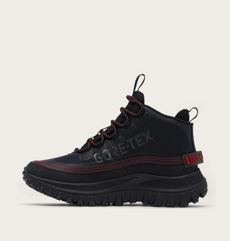 Sorel Women's CALLSIGN HORIZON™ Mid GTX Sneaker 2142951-010 Black Bright Red