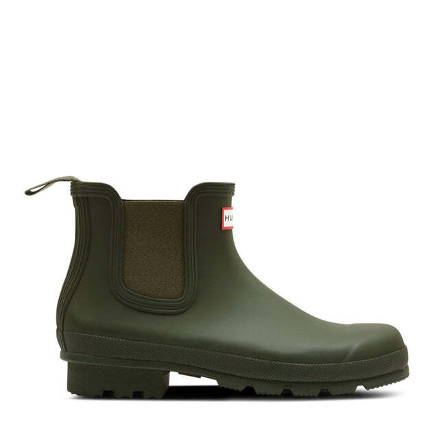 Hunter Men's Original Chelsea Boots S9116RMA Dark Olive