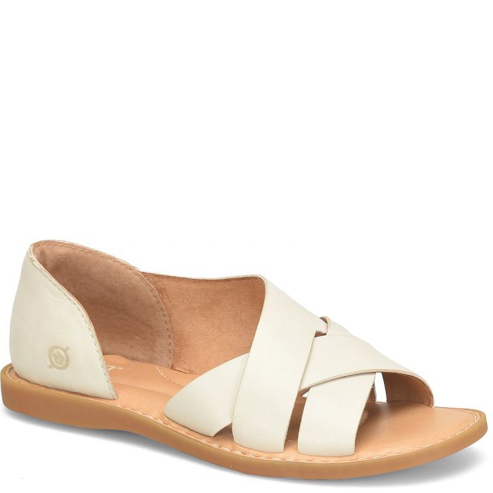 Born Women's Ithica Sandal  BR0054911 Cream