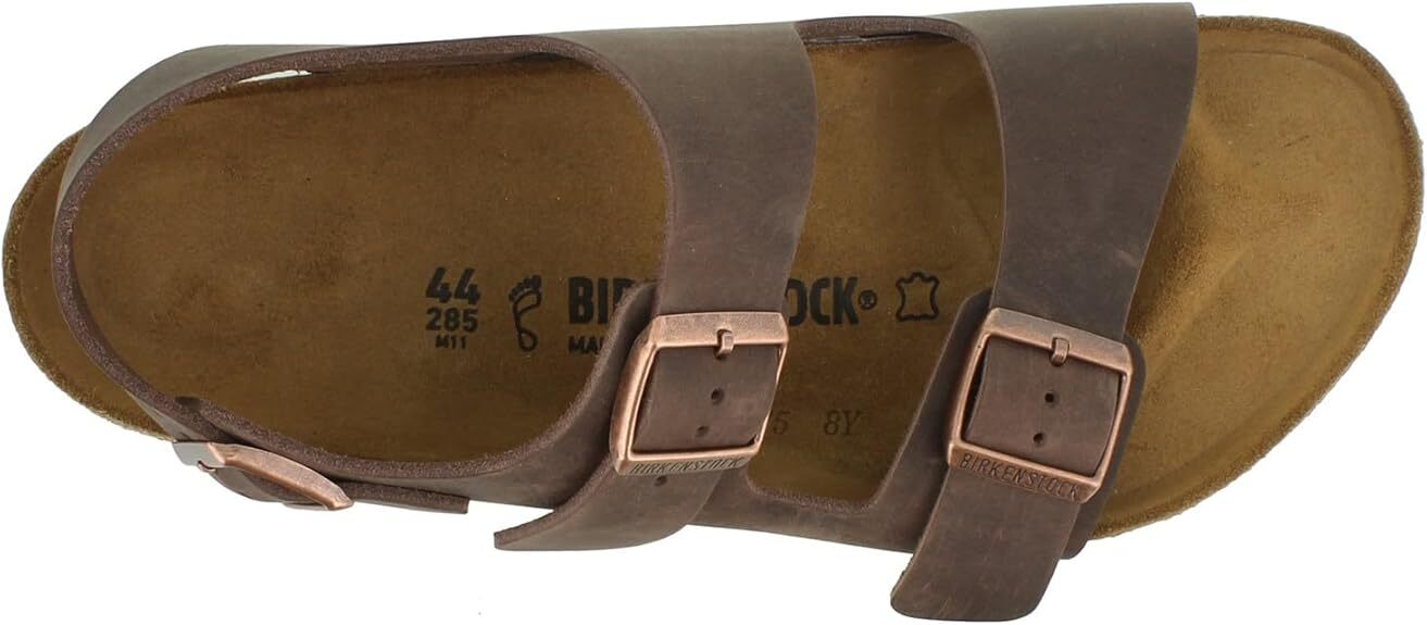 Birkenstock Milano Sandal 34871 Habana Oiled Leather