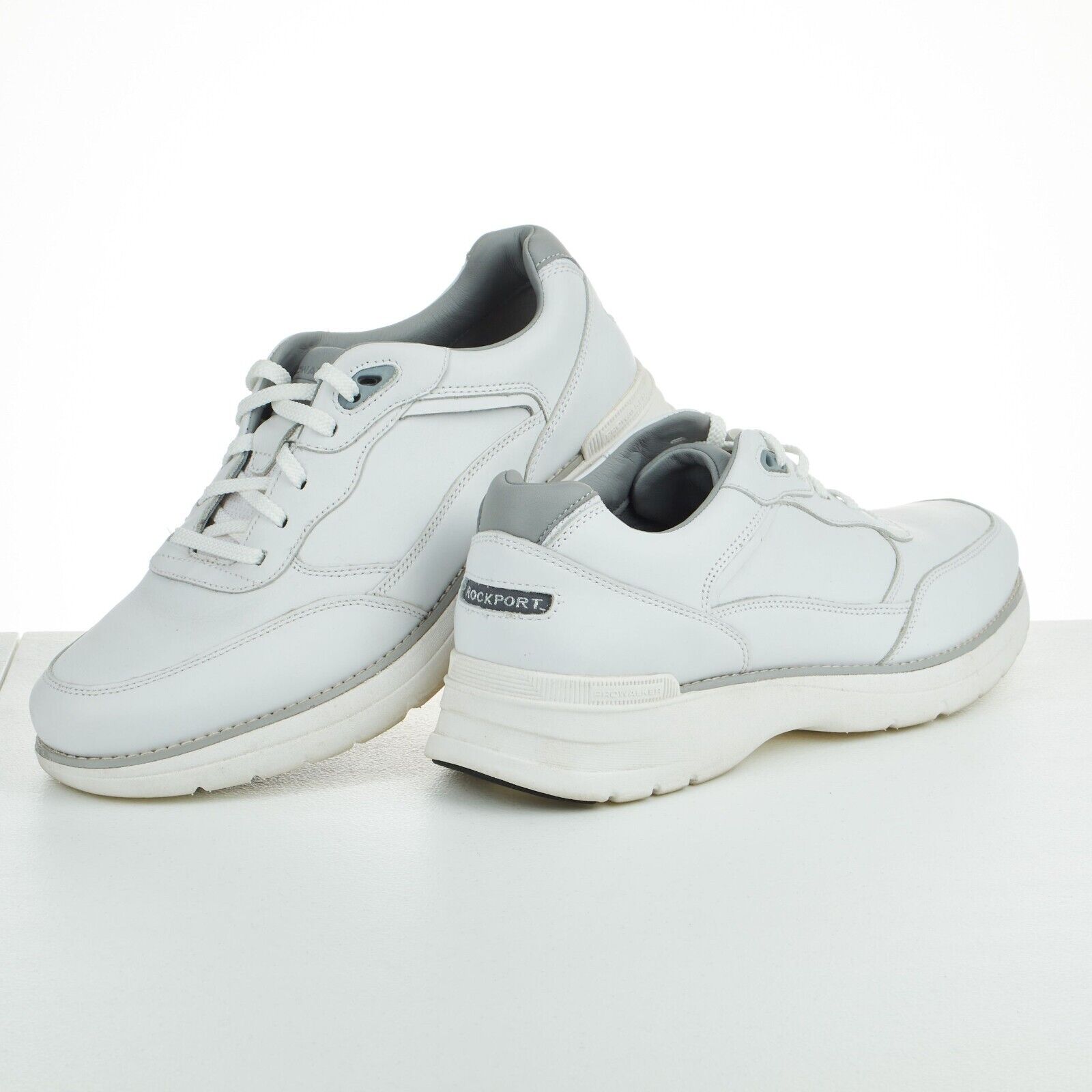 Rockport MENS SIZE 9 Prowalker Next CI9731 Ubal White Shoes Sneakers - AllSportsWearUSA