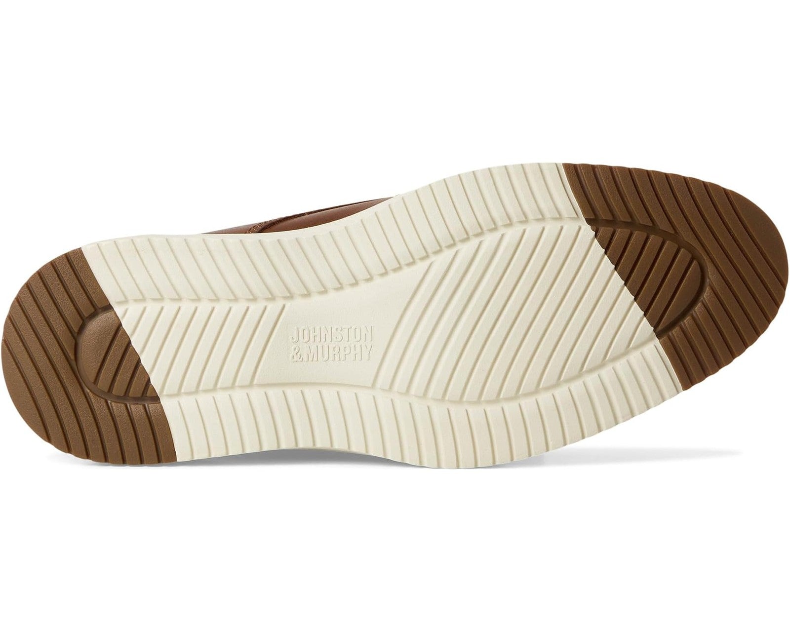 Johnston & Murphy Men's Upton Plain Toe 020-03520 Tan Full Grain