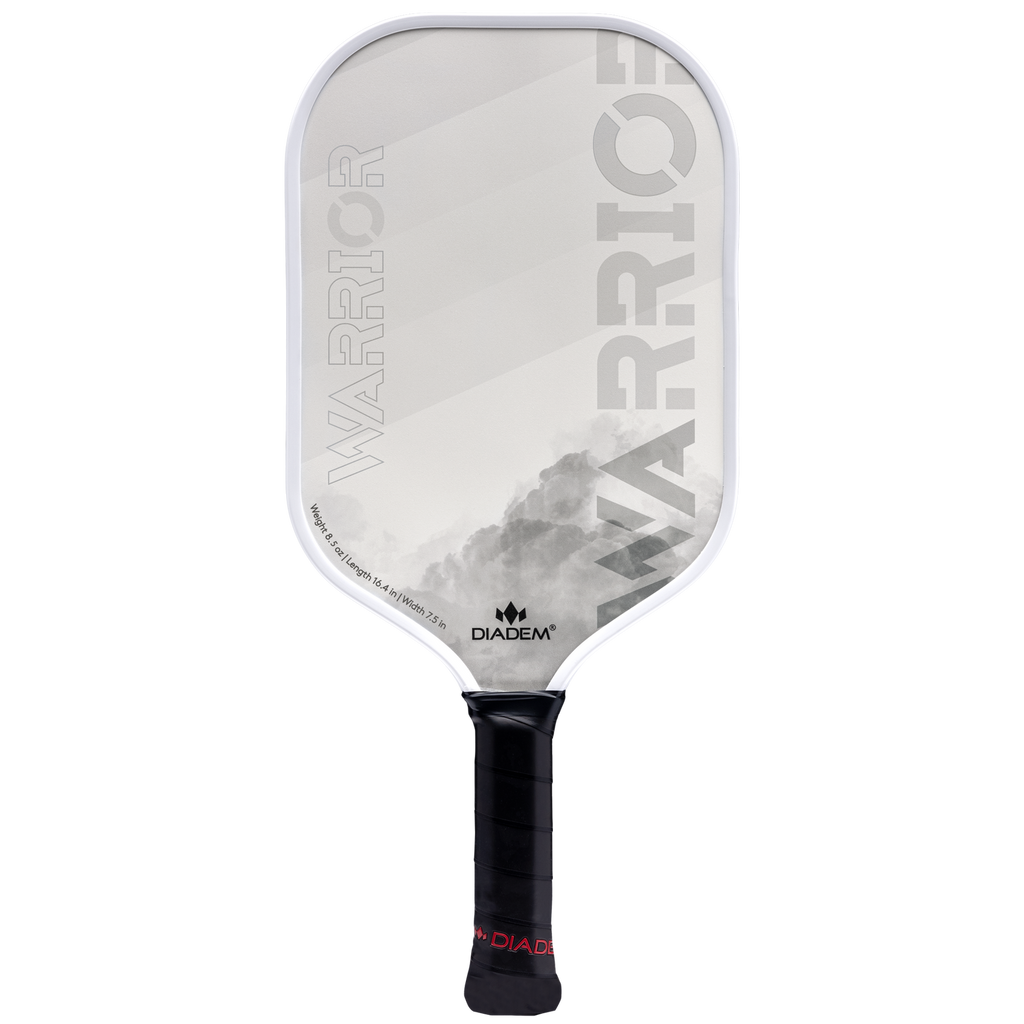 Diadem Warrior Pickleball Paddle Classic White