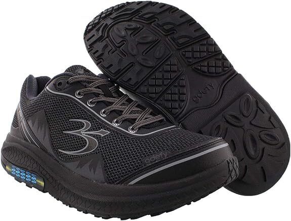 Gravity Defyer Men's Gdefy TB9024MBL Black Sneaker Brand New - AllSportsWearUSA