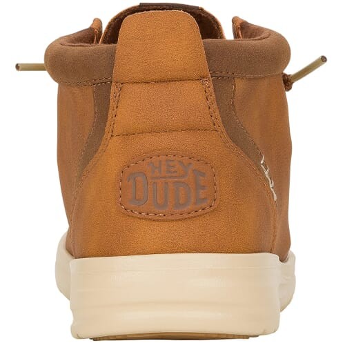 Hey Dude Men's Wally Mid GripR Casual Shoes Cognac 42051-2DU