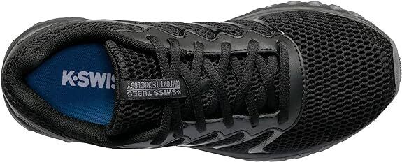 KSwiss Womens Tubes 200 Black 97112011 Training Shoe Brand New - AllSportsWearUSA