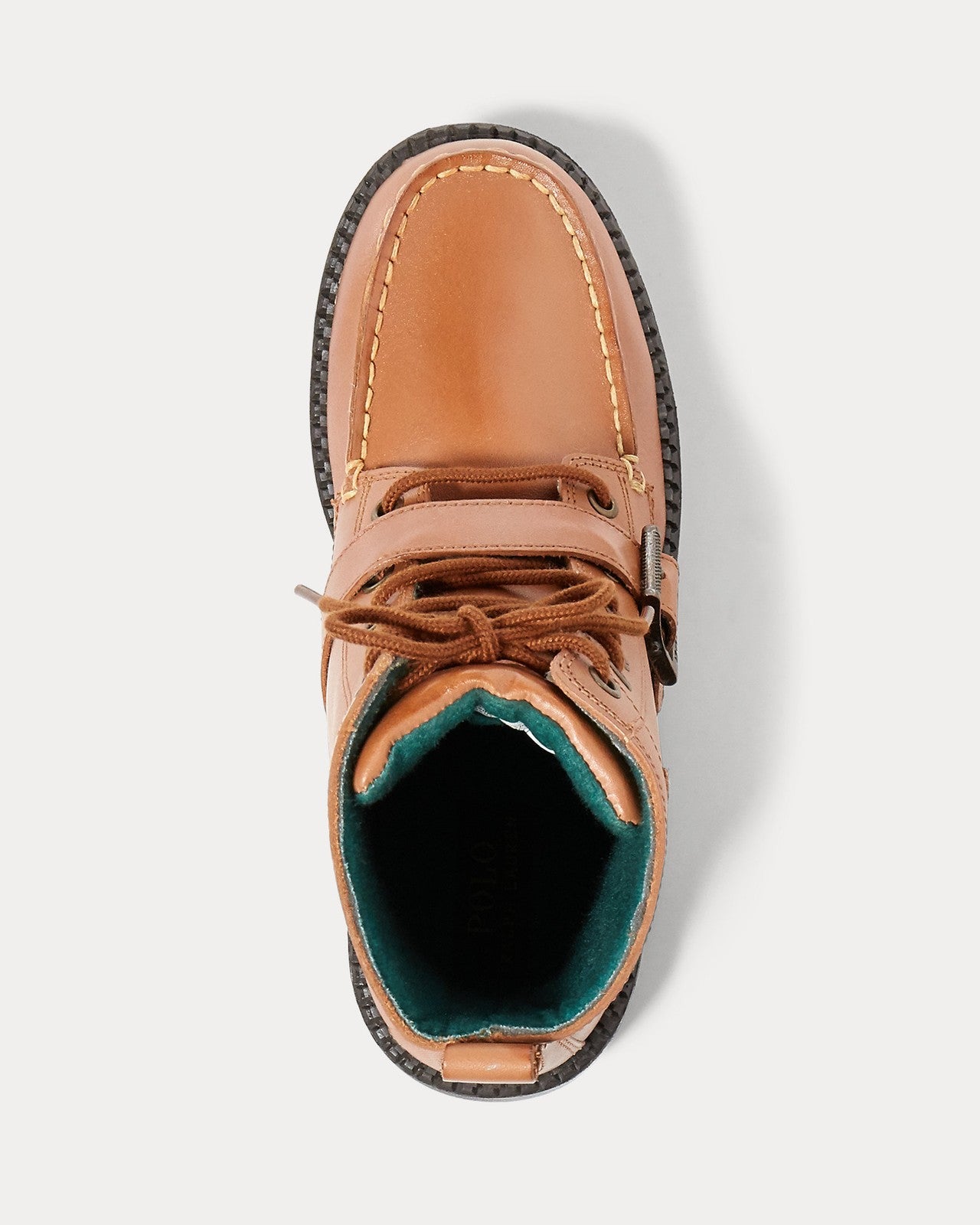 Boys' Polo Ralph Lauren Ranger HI II Boot  Big Kid 990908 Tan Burnished Leather