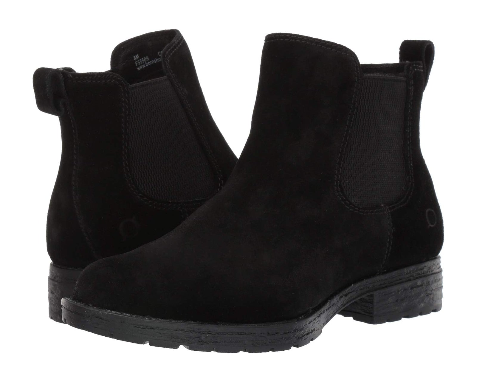 Born Cove Women's Shoes F5509  Black Suede