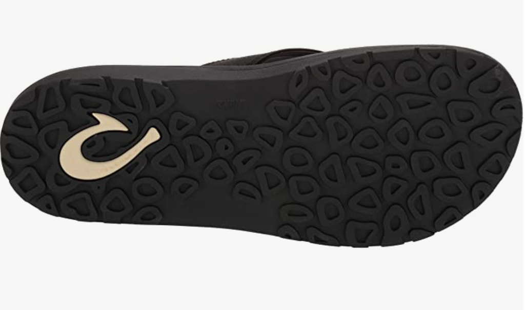 OluKai Ohana Men's Beach Sandals Black 10110-4040