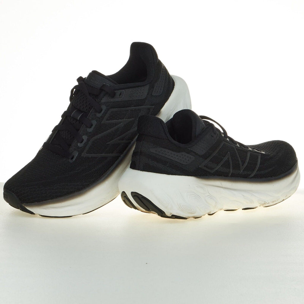 New Balance Fresh Foam X 1080K13 Wide Black White WOMEN Size 6D - AllSportsWearUSA