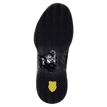K-Swiss Men's Hypercourt Express 2 Pickleball Shoes 06613-071 Black/Amber Yellow