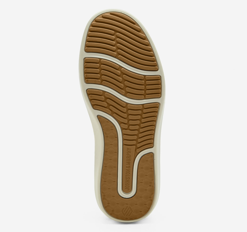 Johnston & Murphy McGuffey 2 Woven Slip-On  25-2996 Tan Woven Full Grain