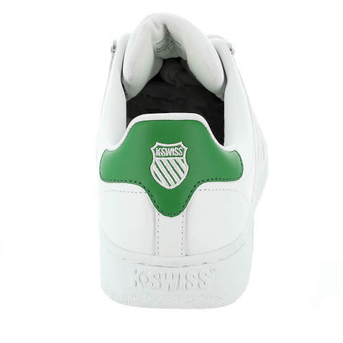 KSwiss Mens Classic VN Leather Sneaker WhiteGreen 07321168 - AllSportsWearUSA