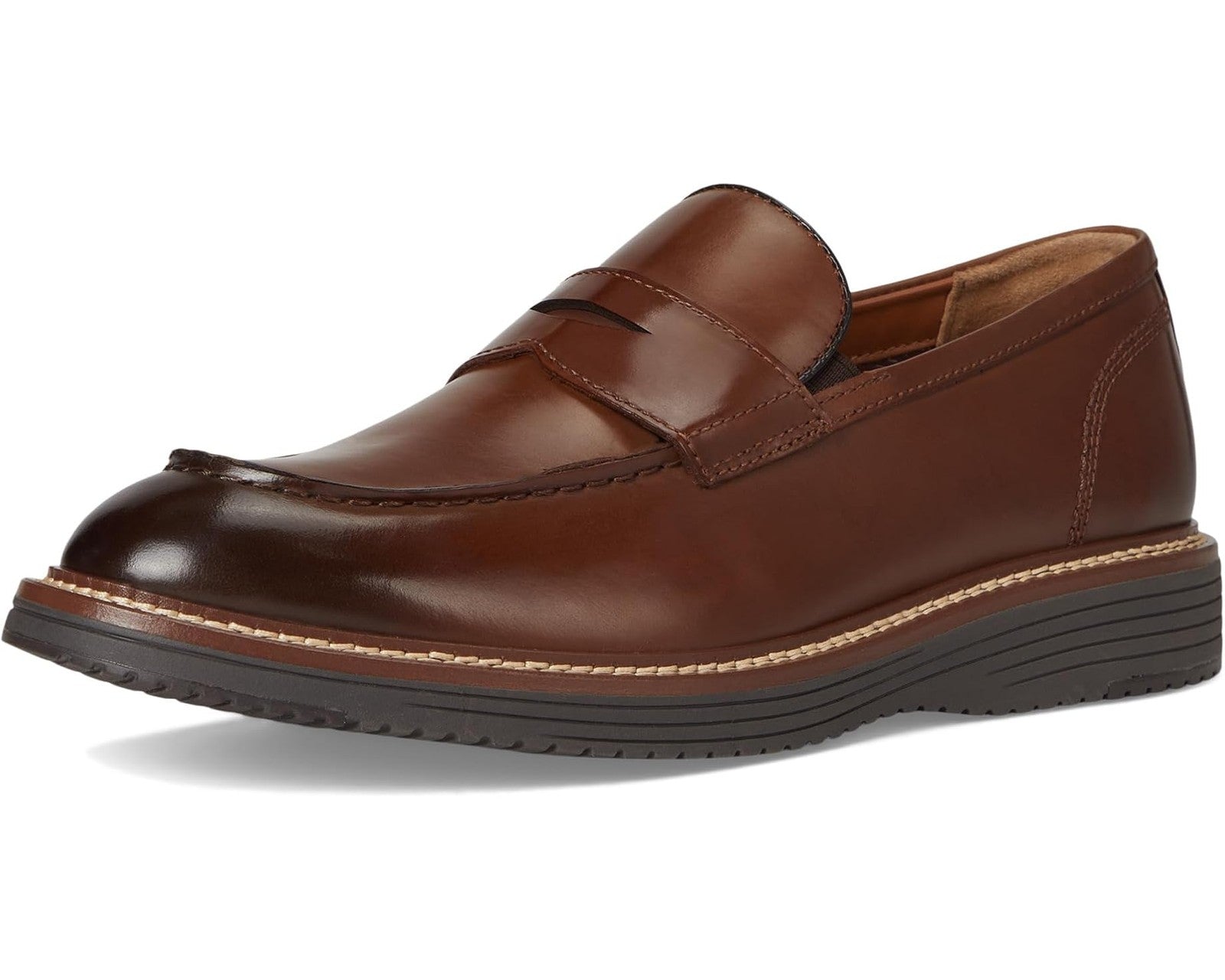 Johnston & Murphy Upton Penny Men's 20-4062 Tan Full Grain