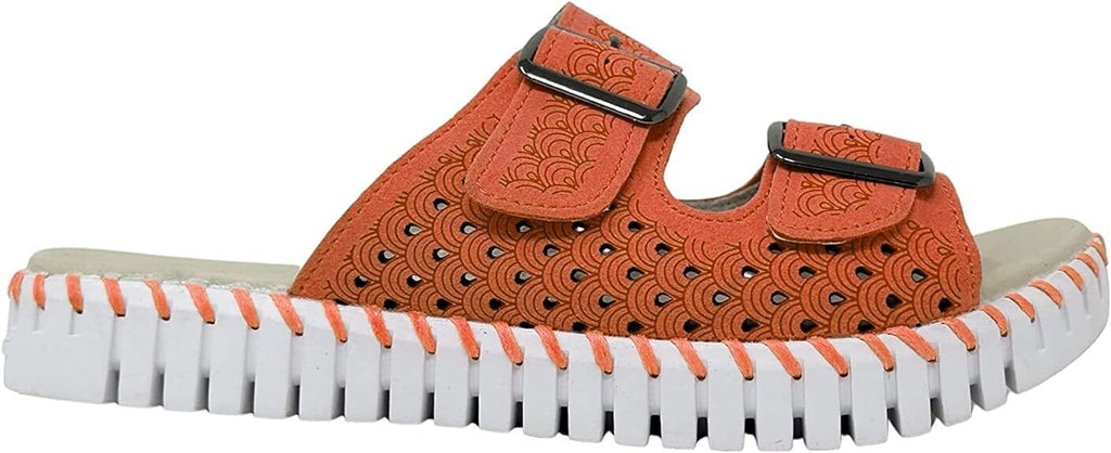 Ilse Jacobsen Womens Tulip 1176LC Mango Sorbet Loafer Brand New - AllSportsWearUSA