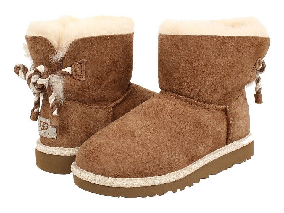 Ugg Kids - Selene (little Kid/big Kid) (chestnut) Girl's Shoes 1006636 Brand New - AllSportsWearUSA
