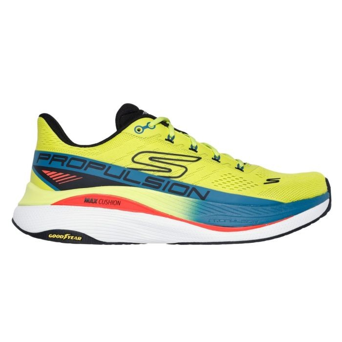 Skechers Men Running shoe 220509 Max Cushioning Propulsion Lime/black