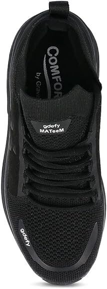 Gravity Defyer GDEFY Womens MATeeM CrossTrainer TB9036FBL Wide Width Black - AllSportsWearUSA