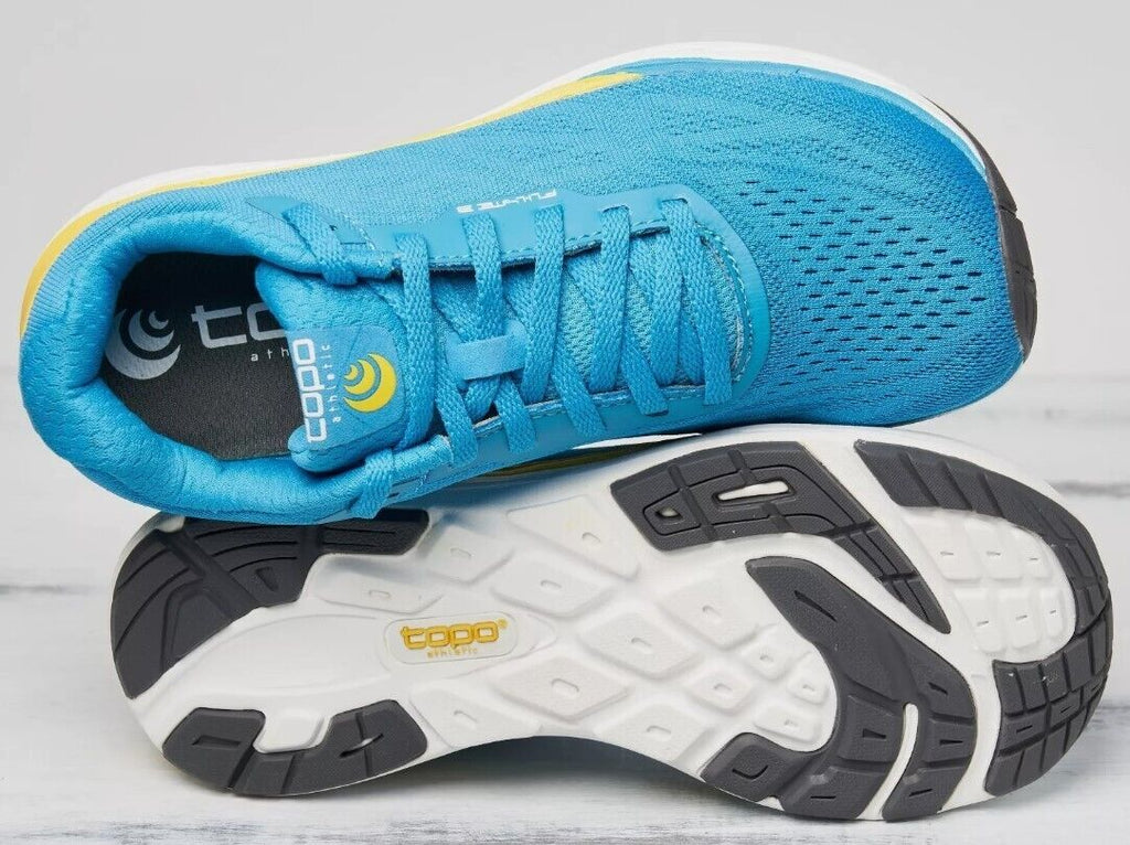 Topo Athletic Women FLI-Lyte 3 Running Shoe Aqua Yellow Size 6 - AllSportsWearUSA