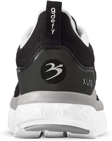 Gravity Defyer Women's XLR8 RUN TB9034FLS Black/Silver Sneaker Brand New - AllSportsWearUSA