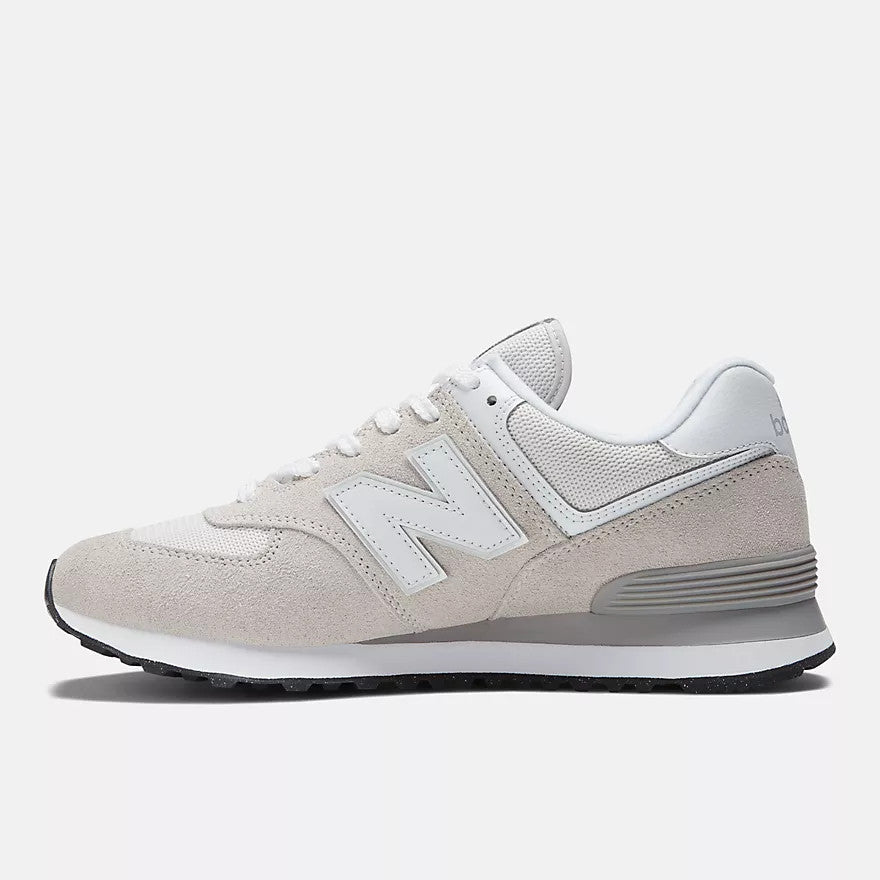 New Balance Men's 574 Core Wide Sneaker ML574EVW Grey White