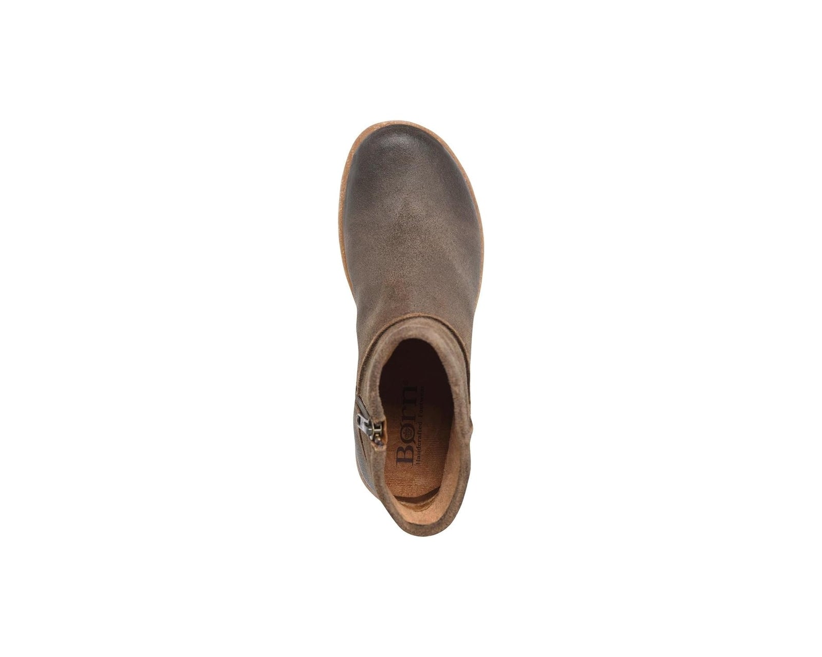 Born Tinley Women's Shoes BR0062455 Taupe Leather Suede