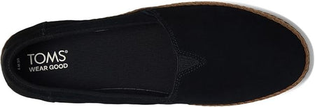 TOMS Women's Valencia Espadrille 10021425 Black