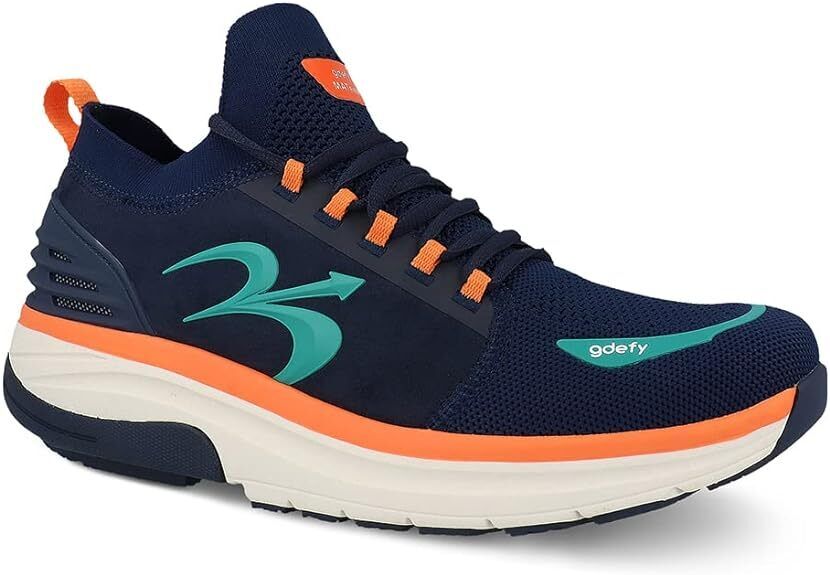Gravity Defyer Ride Gravity Defyer Men's GDEFY MATeeM Cross-Trainer TB9036MNO Navy/Orange