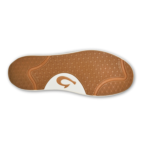 Olukai Mens Lae'Ahi Li ILi White Waterproof Leather Sneaker Men's