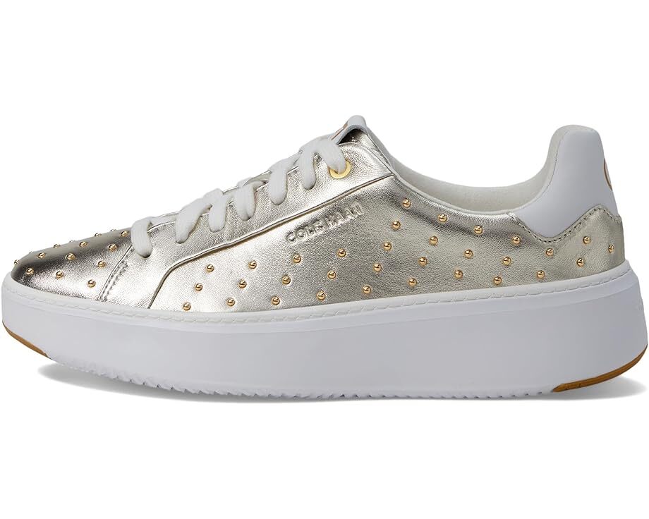 Cole Haan Grandpro Topspin Sneaker Women's W30148 Soft Gold Brand New