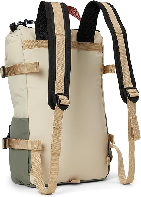 Topo Designs Rover Pack Mini, Bone White/Beetle 10L 932439131000