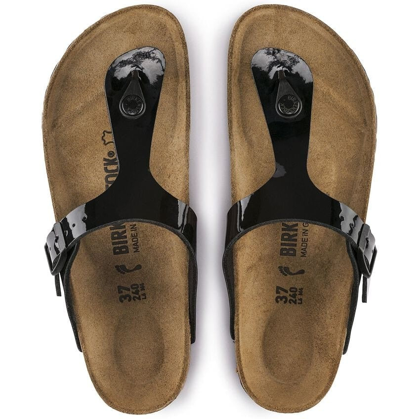 Birkenstock Gizeh BS Women's  Sandal  0043661 Black Patent EU 38