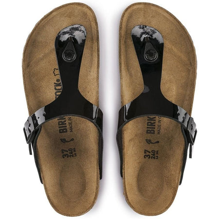 Birkenstock Gizeh BS Women's  Sandal  0043661 Black Patent EU 38