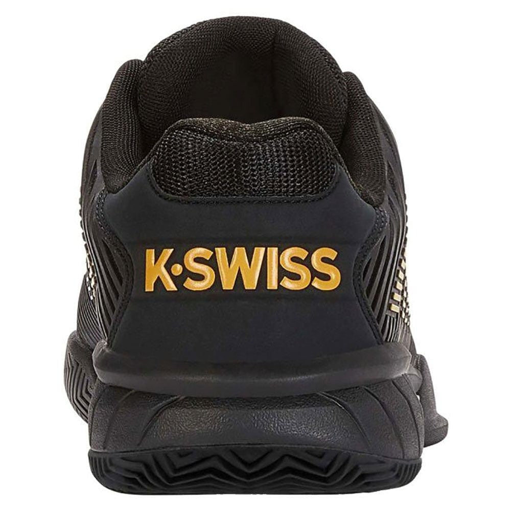K-Swiss Men's Hypercourt Express 2 Pickleball Shoes 06613-071 Black/Amber Yellow