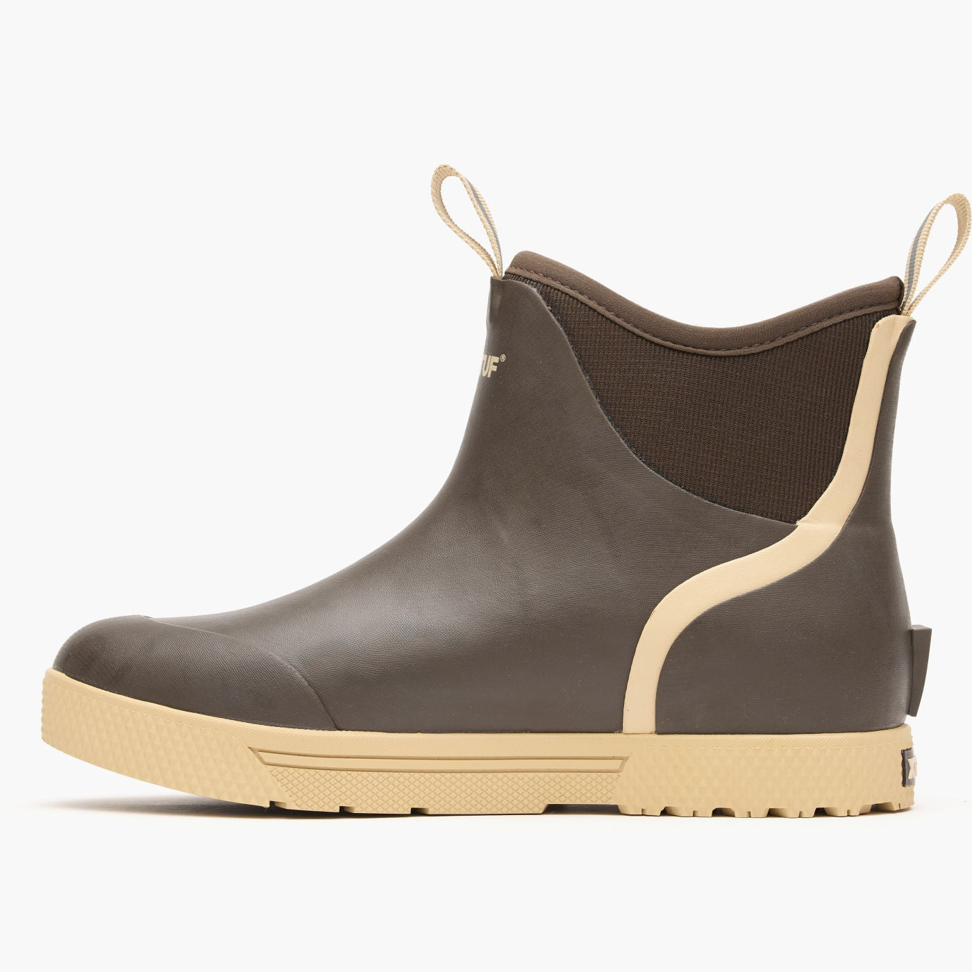 XTRATUF Men's Wheelhouse Ankle Deck Boot XMW-900 Brown