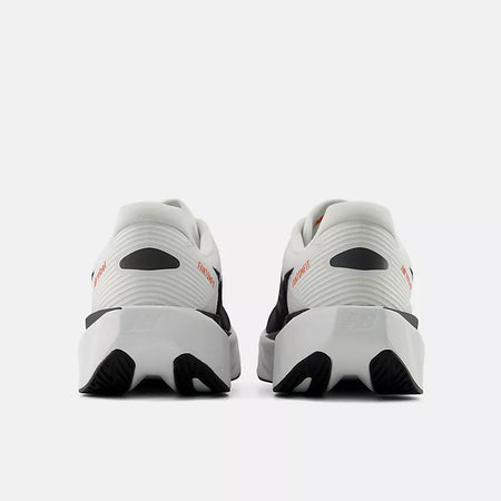 New Balance Men's Fuel Cell Rebel V5 Shoes MFCX93C White with Neo Flame