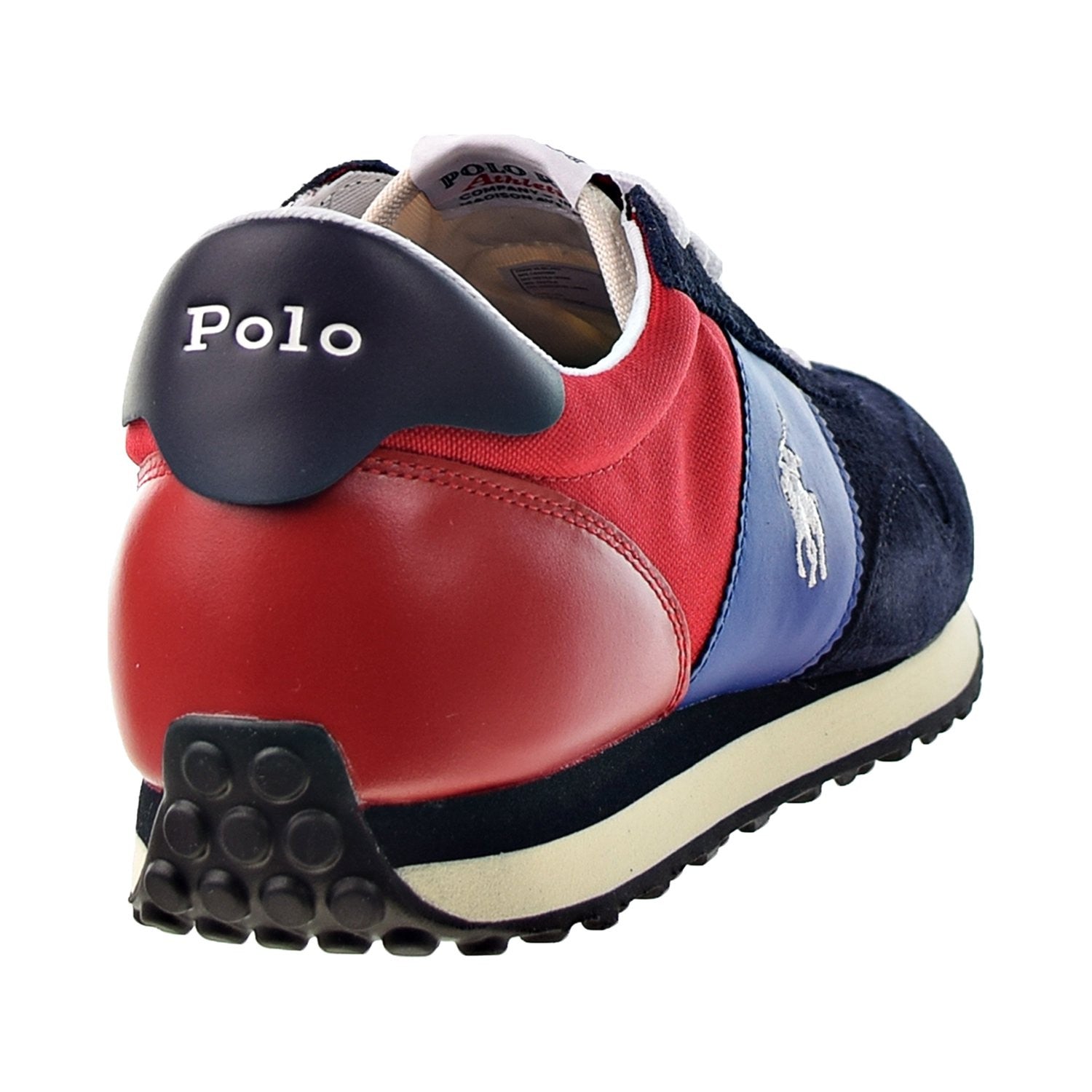 Polo Ralph Lauren Train 85 Men's Shoes  809830109-001 Navy-Red