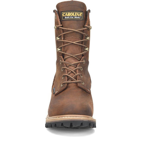 Carolina Elm 8 Logger Mens 8 CA8821 Brown Boot D