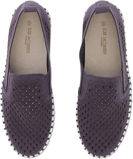 Ilse Jacobsen Womens Tulip 140 Navy TULIP140WOM-600 Slip-on Shoe Brand New - AllSportsWearUSA