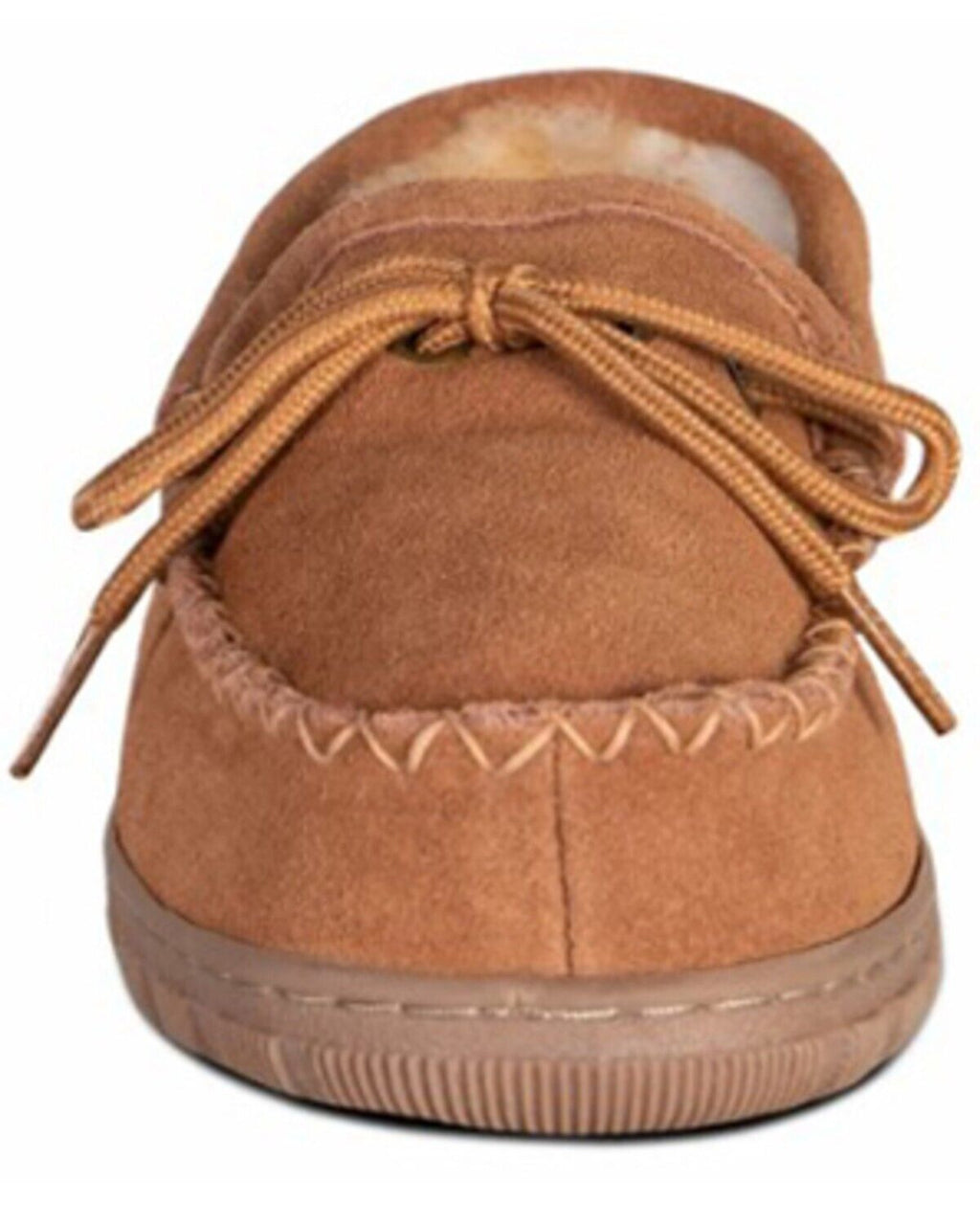 Cloud Nine Sheepskin Ladies Moccasin Indoor/Outdoor Slippers - Chestnut L NEW - AllSportsWearUSA