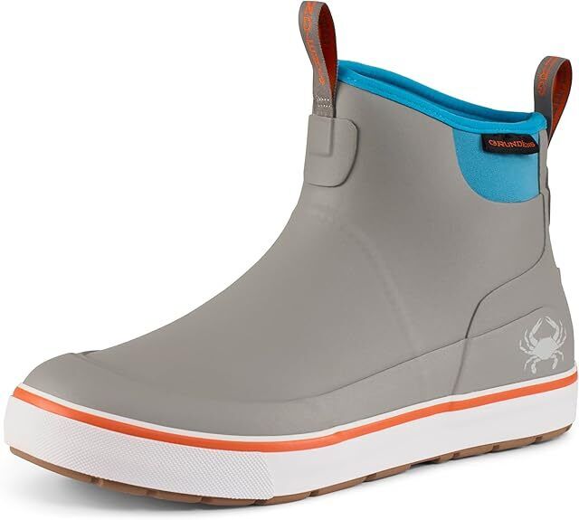Grundéns Men’s DECK-BOSS Ankle Boot | Durable, Waterproof, Blue Crab BRAND NEW - AllSportsWearUSA
