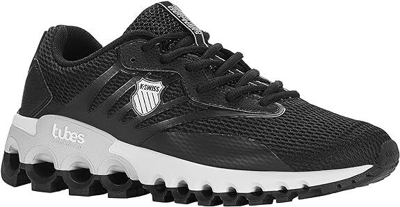 KSwiss Mens Tubes Sports Sneaker Black 07924002M Sport Training Shoes New - AllSportsWearUSA