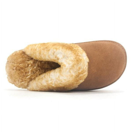 CLOUD NINE LADIES SHEEPSKIN SCUFF CNS-100-CHESTNUT BRAND NEW - AllSportsWearUSA