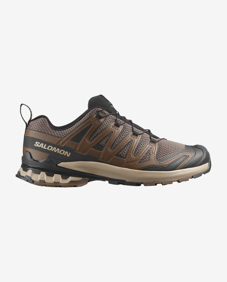 Salomon XA PRO 3D V9 MensTrail Running Shoes L478825 Falcon / Desert Tan Bla