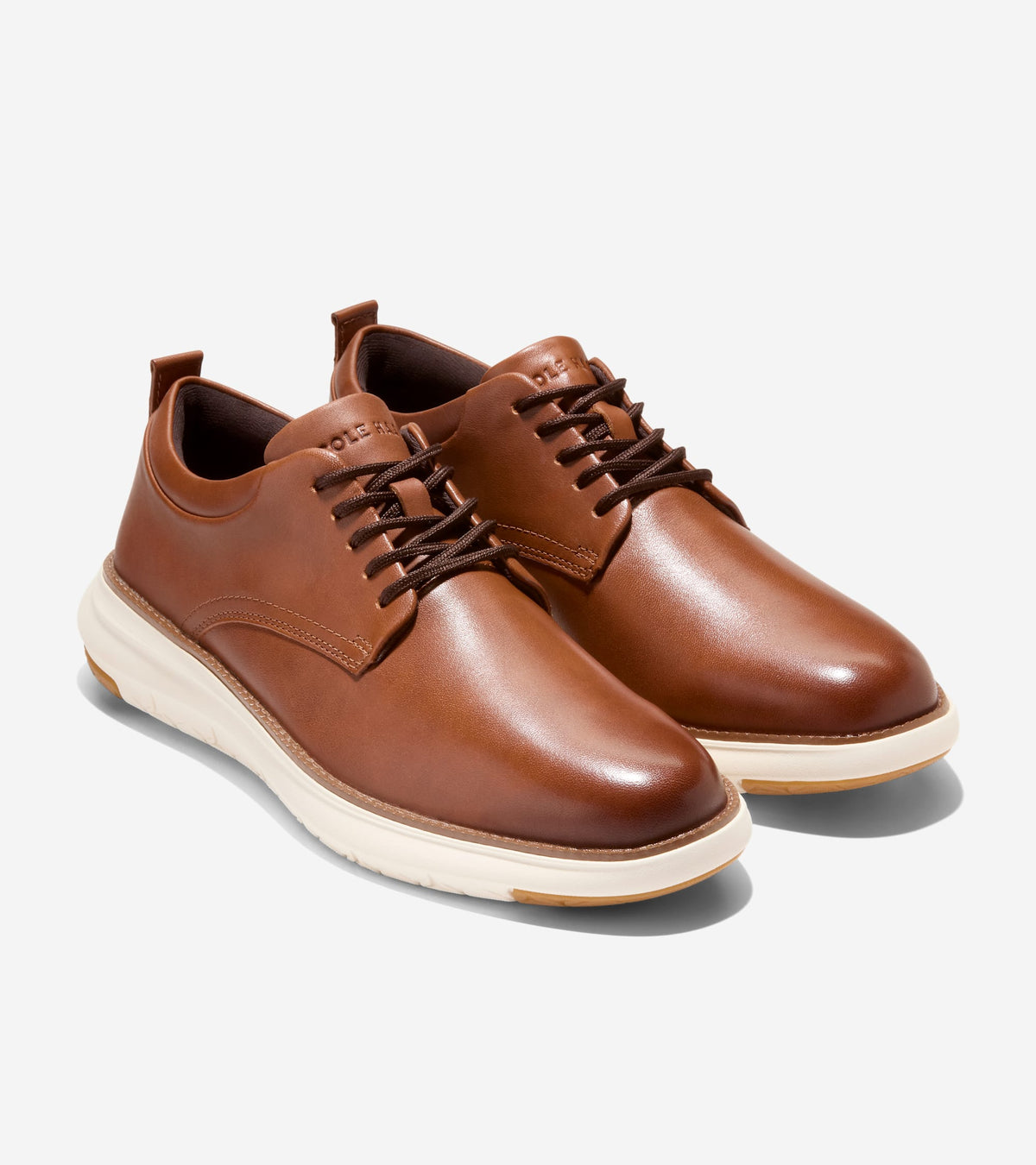 Cole Haan Grand Plain Toe Oxfords Shoes Men\'s Pavement/Ivory Size US11.5M EU44.5 Men main image 4