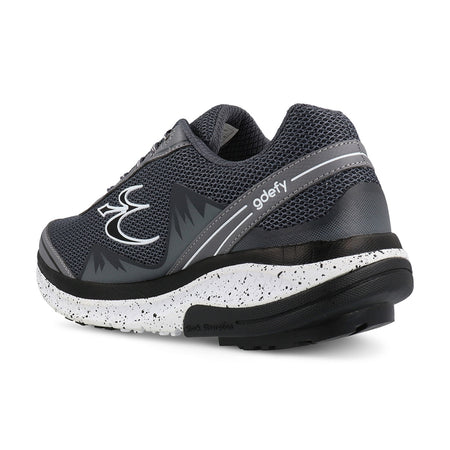 Gravity Defyer Men’s Gdefy Mighty Walk TB9024MGS Wide Grey Orthopedic Sneaker - AllSportsWearUSA