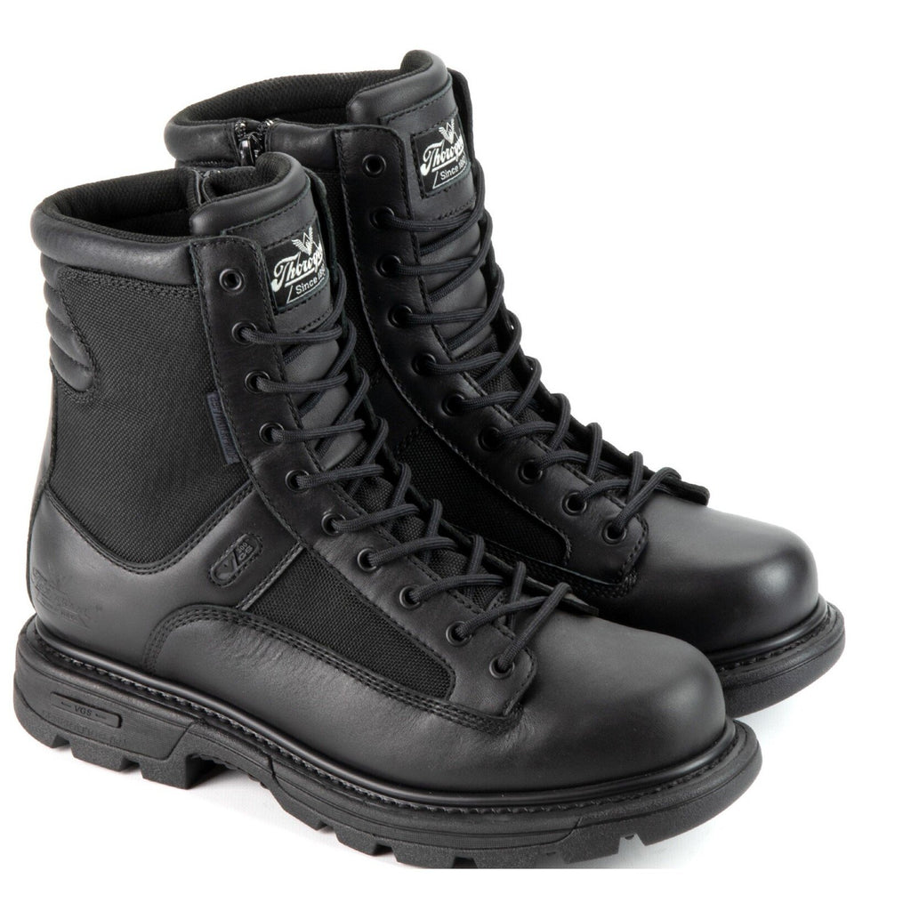 Thorogood Men's GEN-Flex2 8” Tactical Side Zip Waterproof Boots 834-7991 Black