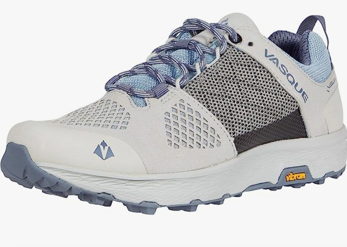 Vasque Women's Breeze Lt Low GTX Gore-tex Hiking Lunar Rock/Celestial Blue sz 6 - AllSportsWearUSA