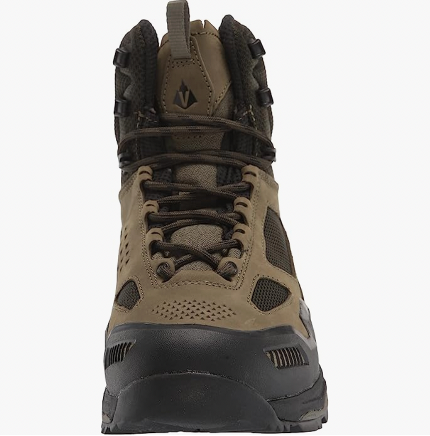 Vasque Men's Breeze at Mid Hiking Boot Dusty Olive/Jet Black (size 8) - AllSportsWearUSA